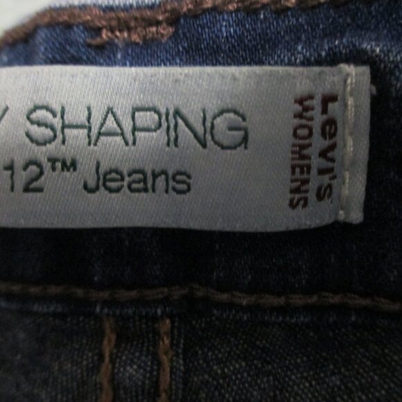 Levi's 512 Perfectly Shaping Boot Cut Jeans great condition size 16 - Picture 3 of 10